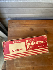 Vintage Outers Rifle Cleaning Kit 22 Cal NO. P-447 In w/ Original Box