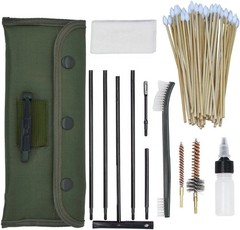 Compact Rifle Gun Cleaning Kit for .22 .223Cal 5.56mm .22LR