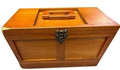 Hoppe’s KNIGHT 12 Gauge Gun Cleaning Kit Wood Case Rods Brushes Patches Oil