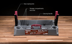 Gun Cleaning Kit Rack Butler Rifle Shotgun Cleaning Supply Storage Box Vise