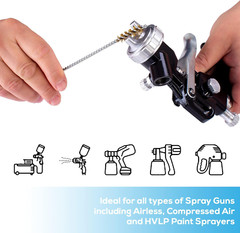 Spray Gun Cleaning Kit Maintenance Set for HVLP Spray Guns Paint Guns Air Tools