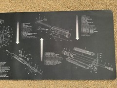 Tekmat AR Mat Black 12″x36″