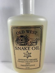 OLD WEST SNAKE OIL-Gun, Gun Stock Oil, Wood Furniture Oil, Antiques, Iron Tools