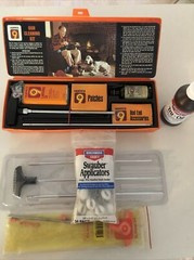 Hoppe’s 9 gun cleaning kit with other misc items
