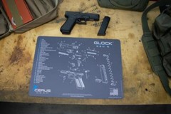 For Glock GEN 5 PREMIUM Cerus Gear Armorers Cleaning Bench Mat FDE