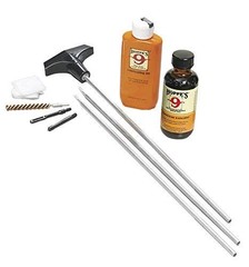 Hoppe’s SGO12B #9 Cleaning Kit w/ Aluminium Rod 12 Gauge Clamshell