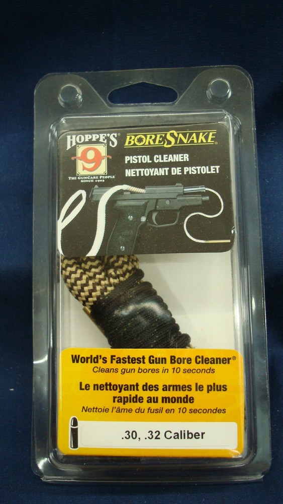 Hoppe’s Original BoreSnake .30 .32 Pistol Cleaner 24001