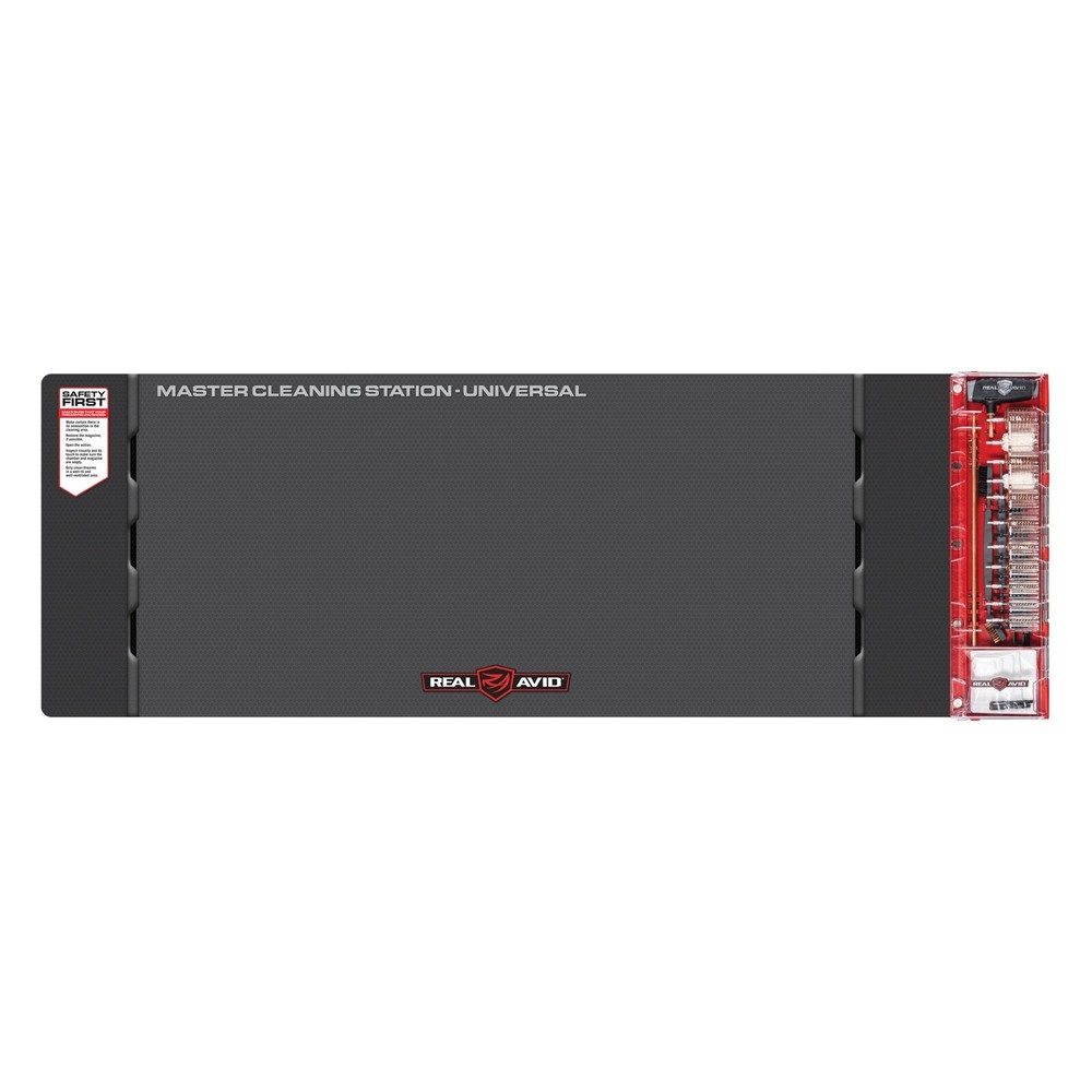 Real Avid Master Cleaning Station Includes Gun Mat, Cleaning Rods, Jags, Patches