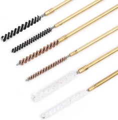 177 & .22 Cal Airgun Cleaning Kit with Cotton Mop, Bronze Bore Brush, Brass Jag,