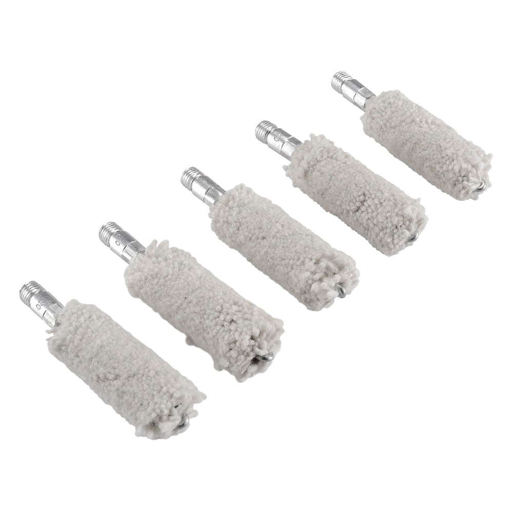 5 Pcs Shotgun 20 Gauge 5/16-27 Thread Cleaning Cotton Mop Long Brush 3″ Length