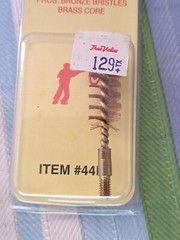 NEW Vintage Pro-Shot J44B Spear Tip Jag & 44P Benchrest Brush .44 Cal.