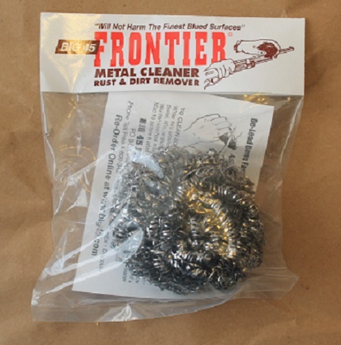 Big 45 Frontier Metal Cleaner Pad and 2 ounce squeeze bottle Rem Oil