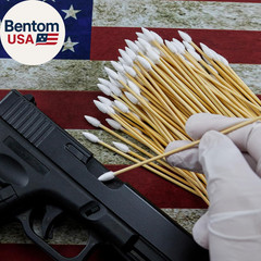 24″X12″ Thick Gun Cleaning Mat with 200PCS 6″ Swabs, Gun Mat – for Firearm Clean