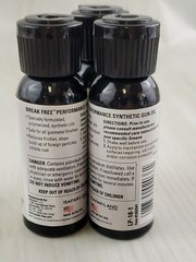 3- 1 fl oz Break Free Performance Synthetic Gun Oil