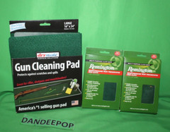 Drymate Large Surface Solution Gun Cleaning Pad Large With Remington Cloths