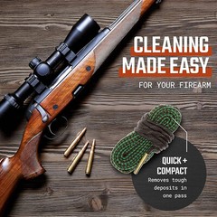 Rifle Build Gun Snake for .223 5.56mm/.22/9mm/.380/12 GA/.30/.308/.44 Cal and Mo
