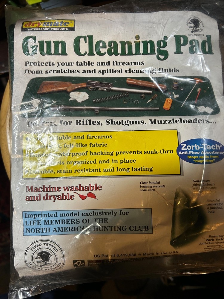 Gun Cleaning Pad Made in USA