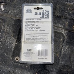Solid Brass Jag Set