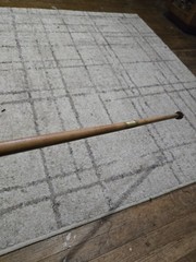 Three Pice Wood And Brass Antique Bore Cleaner