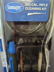 DAC GunMaster 243 6mm 257 Rifle Gun Cleaning Kit 12 Piece GM243LR