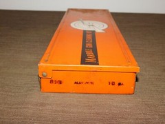 VINTAGE MARBLE METAL BOX GUN CLEANING RIFLE KIT