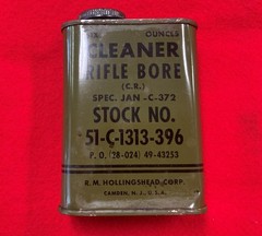 MILITARY SURPLUS CLEANER RIFLE BORE 51-C-1313-396 6 OZ