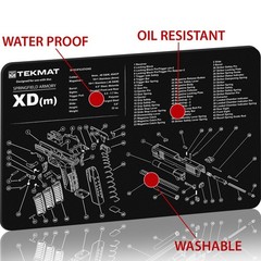 TekMat Original Gun Cleaning Mat – 17″ X 11″ – Springfield Armory XD-M