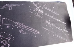 MForteen***MOne Alpha 12”x36” Rifle Cleaning Gunsmithing Firearm Maintenance Mat