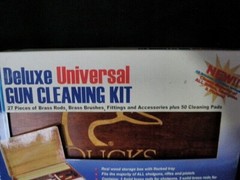 COLLECTIBLE NEW DUCKS UNLIMITED DELUXE RIFLE SHOTGUN PISTOL GUN CLEANING KIT