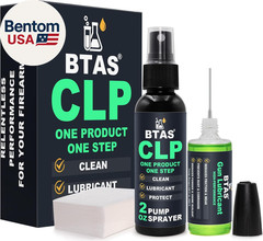 Gun Cleaner and Lubricant CLP Gun Oil Cleaning Kit Universal Spray Solvent 2Oz &