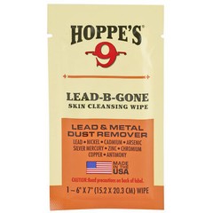 Hoppe’s Lead Be Gone Wipes 6 Count Efficient Lead Residue Remover for Firearms
