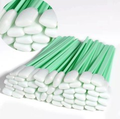 200 PCS Foam Cleaning Swabs – Dust-Free Sponge Tips for Printers, Cameras & Lens