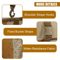 Tactical Gun Cleaning Mat Roll Up Shotgun Pistol Rifle Maintenance Pad w/ Pocket