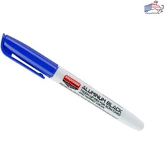 Fast-Drying Aluminum Black Metal Finish Touch-Up Pen – Restores Scratched Areas