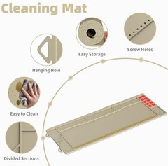 Large Gun Cleaning Mat for Rifle Shotgun Pistol, 36″ x 13″ Magnetic Cleaning …