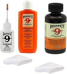 Hoppe’s Oil Combo Pack – No. 9 Precision Bundled with 2-1/4 oz Refill 2oz No …
