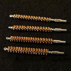 Bronze Bore Brush for 380, 38/357, 9mm Handguns – Durable Gun Cleaning Tool