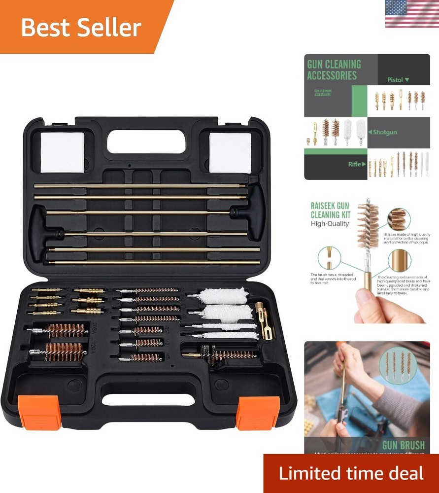 Universal Gun Cleaning Kit for Rifle Pistol Shotgun Cleaning Kit for All Guns…