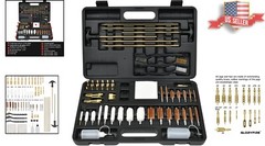 Professional Gun Cleaning Kit with 9 Mops & 3 Utility Brushes for Accurate Care