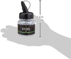 Air Venturi Steel BBS, 177 Cal, 5.1 Grains, .177 Caliber/4.5 mm, Chrome