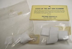 Ox-Yoke Butterfly BORE Cleaning Patches 22 caliber -1 full bag + 1 partial bag