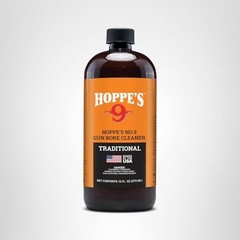 Hoppe’s No. 9 Gun Bore Cleaner, 16 oz. Bottle (packaging may 1-pint, Multi