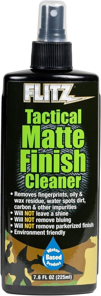 Flitz Tactical Matte Finish Cleaner 7.6oz/225ml Spray Bottle TM81585 (SEE VIDEO)