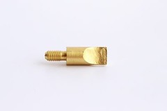 .31-.36 CALIBER BRASS FOULING SCRAPER WITH 10/32 THREAD / EMSS1164
