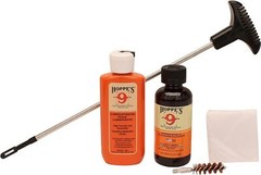 Hoppe’s No. 9 Cleaning Kit with Aluminum Rod, .40 Caliber, 10mm Pistol, Clamshel