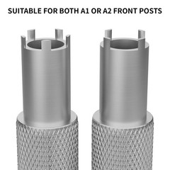 Front Sight Adjustment Tool with Rubber Protective Cover, 4and5 Prong A1anda2…