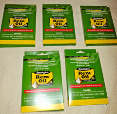 Remington Cleaning Cloth Rem Oil 10×10″ Moistureguard – LOT of (5) – New in box