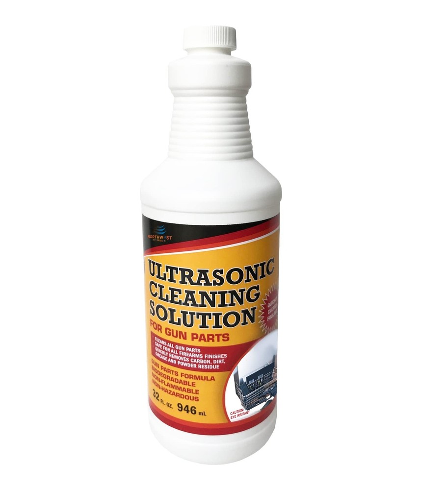 UltraSonic Gun Cleaner Solution for Gun Parts Cleaning, Concentrate (Quart, 3…