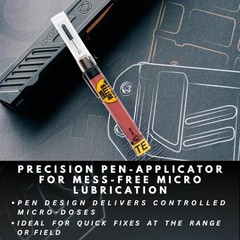 Expert Approved 1/4 fl oz Pen Oiler – Gun Oil for Bores, Rifles & Pistols