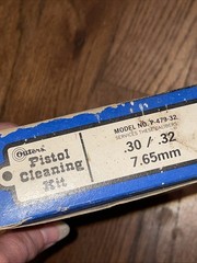 Outers Pistol Cleaning Kit No. P-479 32 w/ Case services Calibers .32 .30 7.65mm